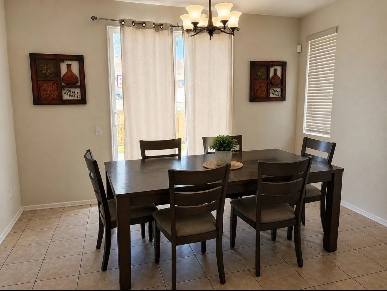 Shared dining space