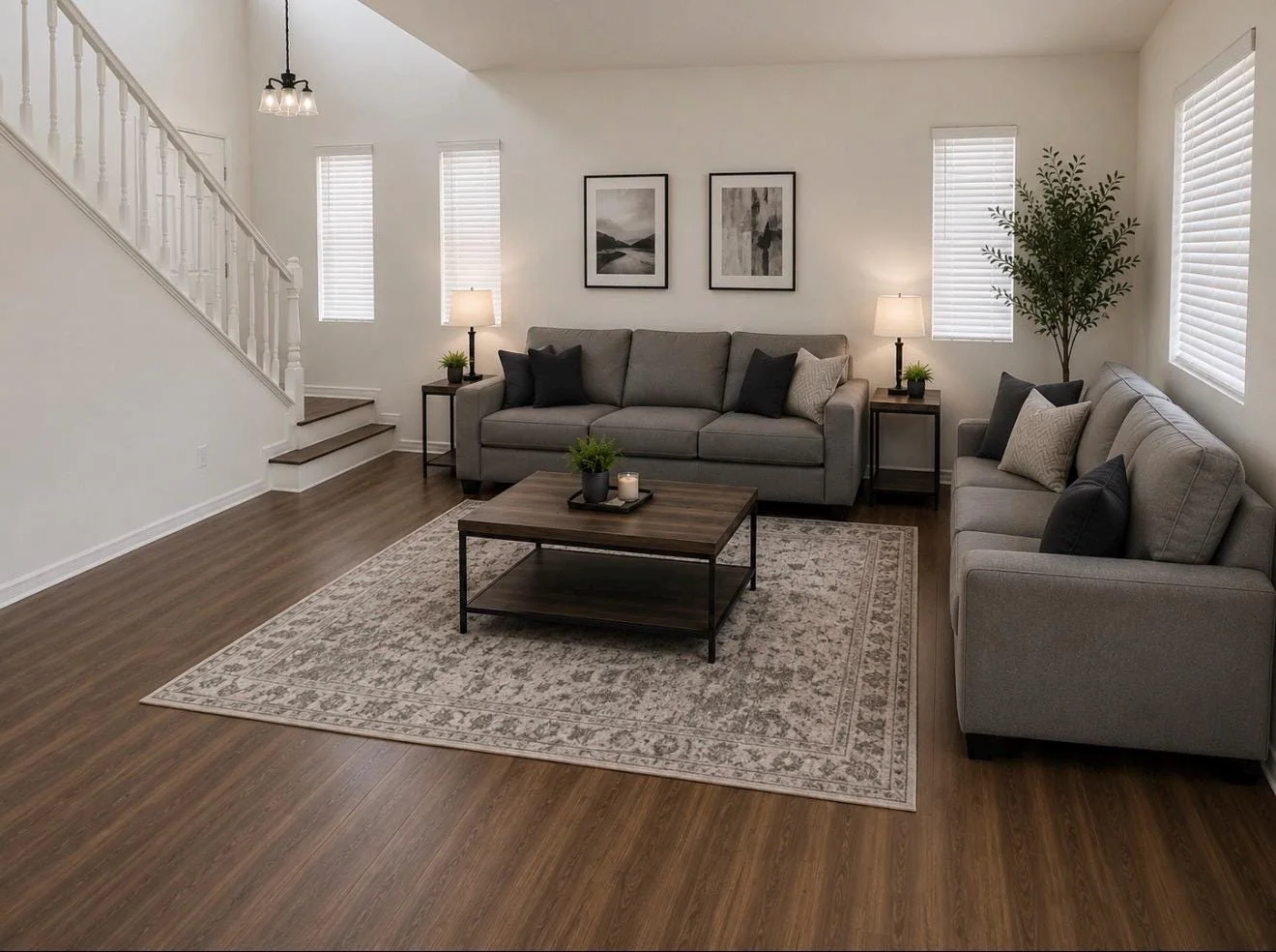 Comfortable shared living room